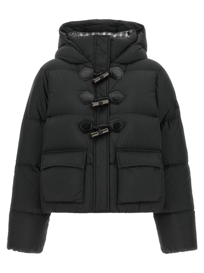 ganni future nylon black down jacket GANNI Future Nylon Black Down Jacket