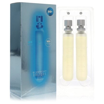 Oblique Fast Forward By Givenchy - Two 2/3 Oz Eau De Toilette Spray Refills 2/3 Oz