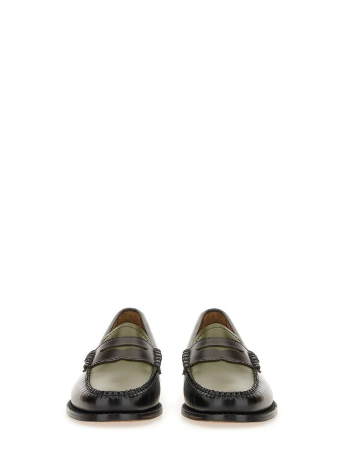 G.H. BASS MOCCASIN "WEEJUNS TRICOLOUR PENNY"