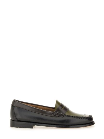 G.H. BASS MOCCASIN "WEEJUNS TRICOLOUR PENNY"