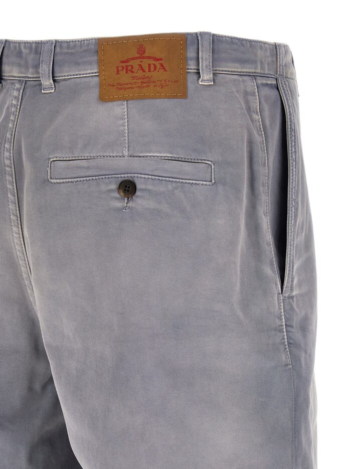 PRADA Gabardine Bermuda Shorts