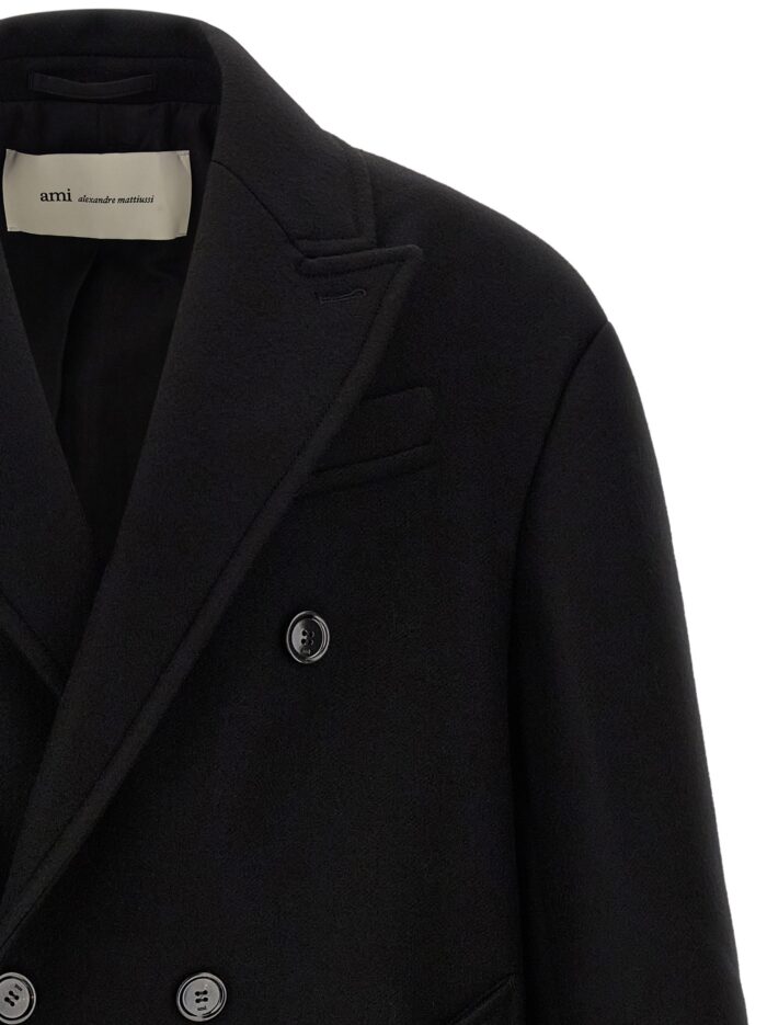 AMI PARIS Gabardine Coat