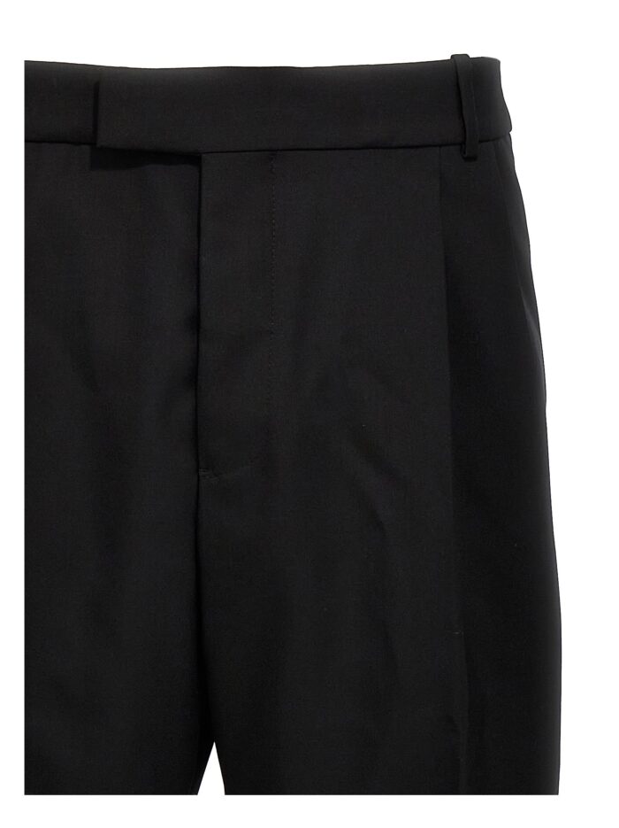 MCQUEEN Gabardine Wool Pants