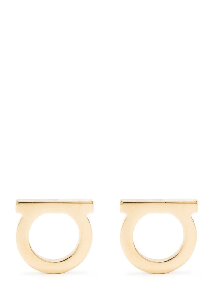 ferragamo 'gancini l' earrings Ferragamo 'Gancini L' Earrings