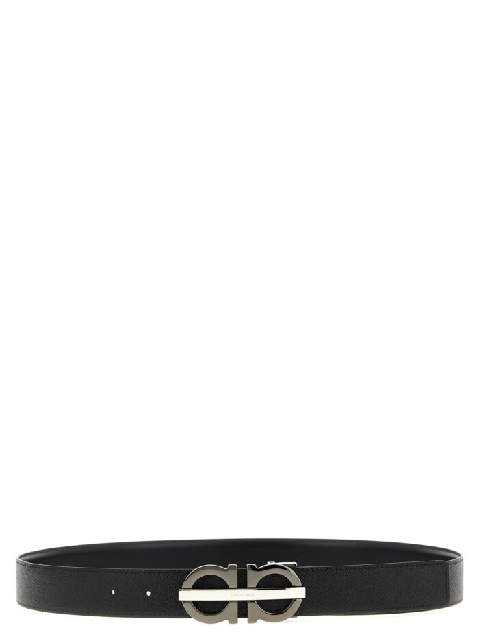 Ferragamo 'Gancini' Reversible Belt
