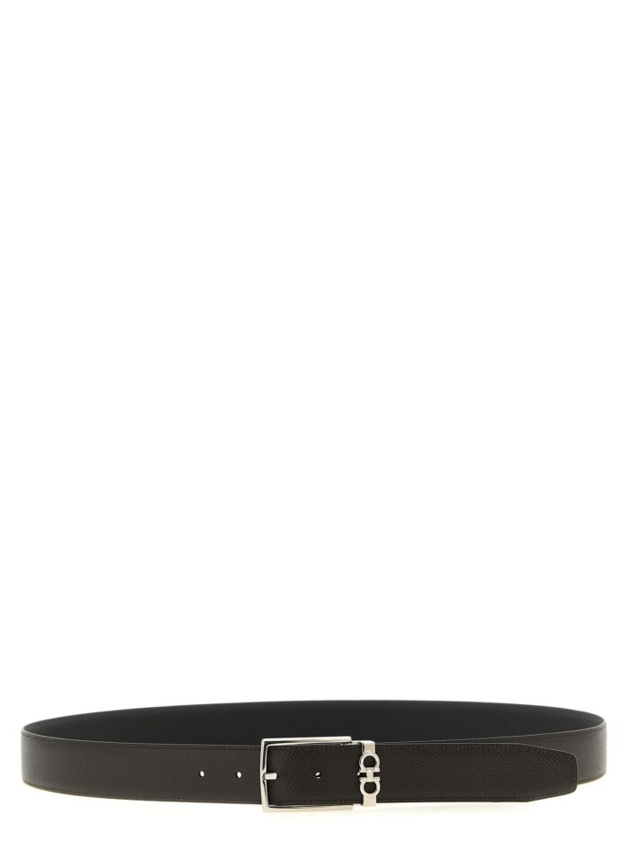 Ferragamo 'Gancini' Reversible Belt