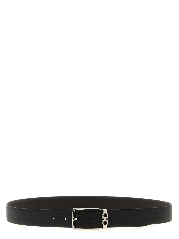 ferragamo 'gancini' reversible belt Ferragamo 'Gancini' Reversible Belt