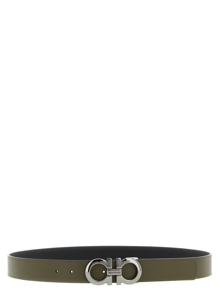 ferragamo 'gancini' reversible belt Ferragamo 'Gancini' Reversible Belt