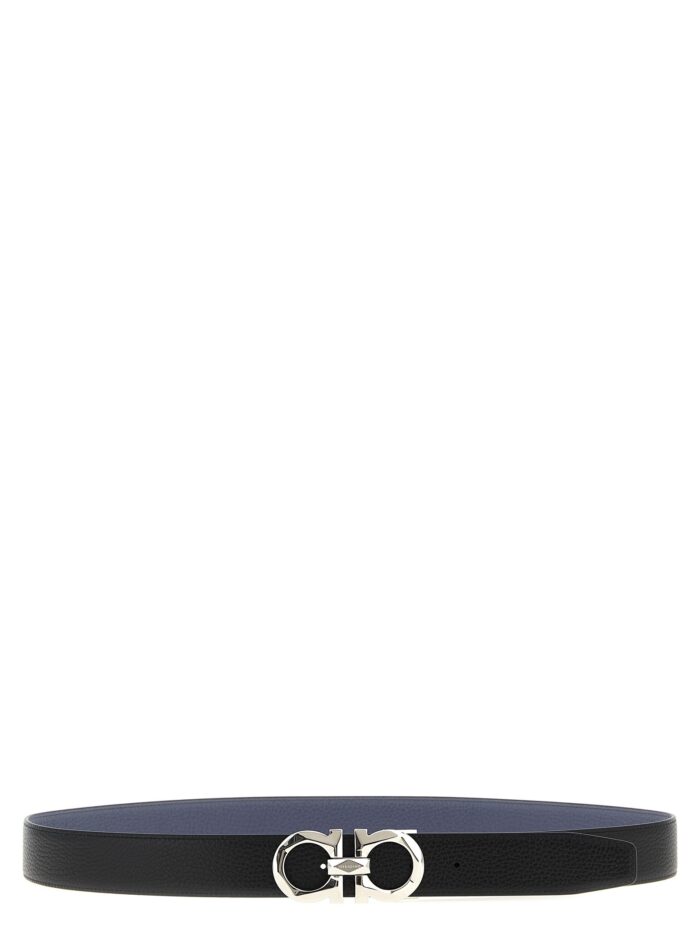 Ferragamo 'Gancini' Reversible Belt