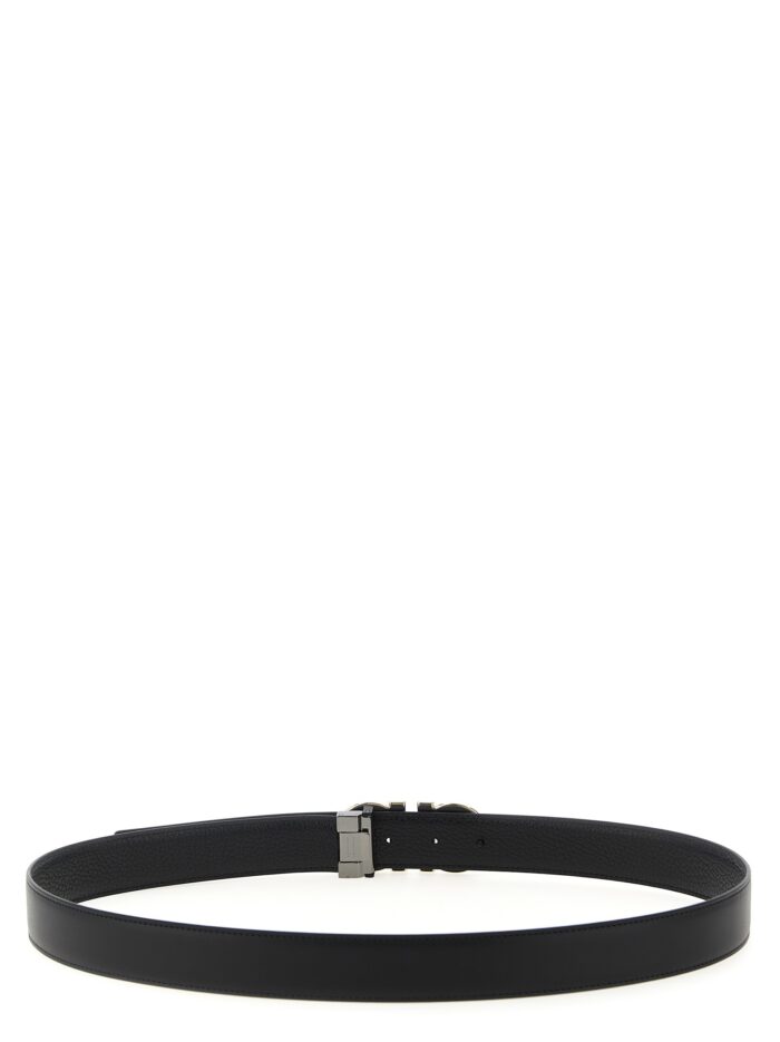 Ferragamo 'Gancini' Reversible Belt