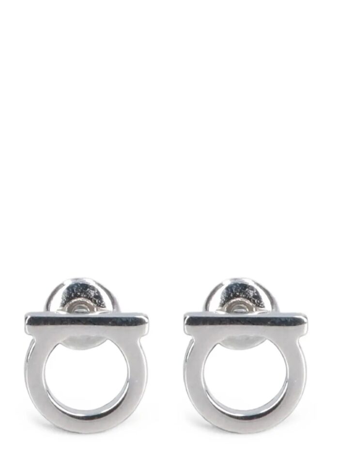 ferragamo 'gancini s' earrings Ferragamo 'Gancini S' Earrings