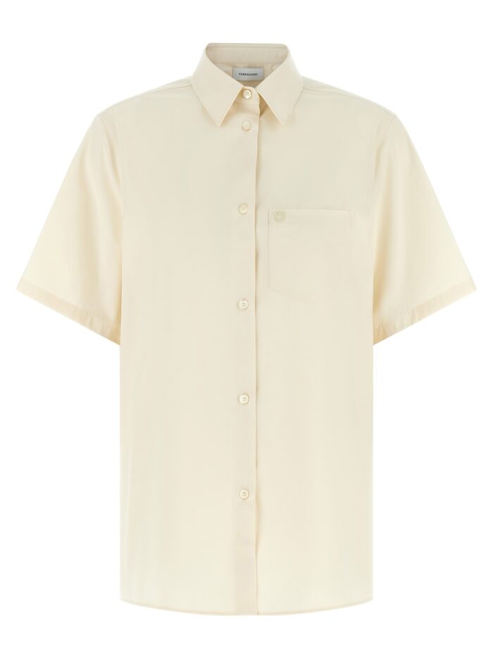 ferragamo 'gancini' shirt Ferragamo 'Gancini' Shirt