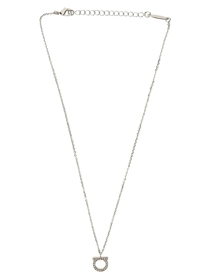 ferragamo 'gancini strass' necklace Ferragamo 'Gancini Strass' Necklace