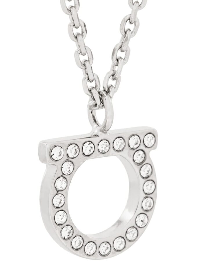 Ferragamo 'Gancini Strass' Necklace
