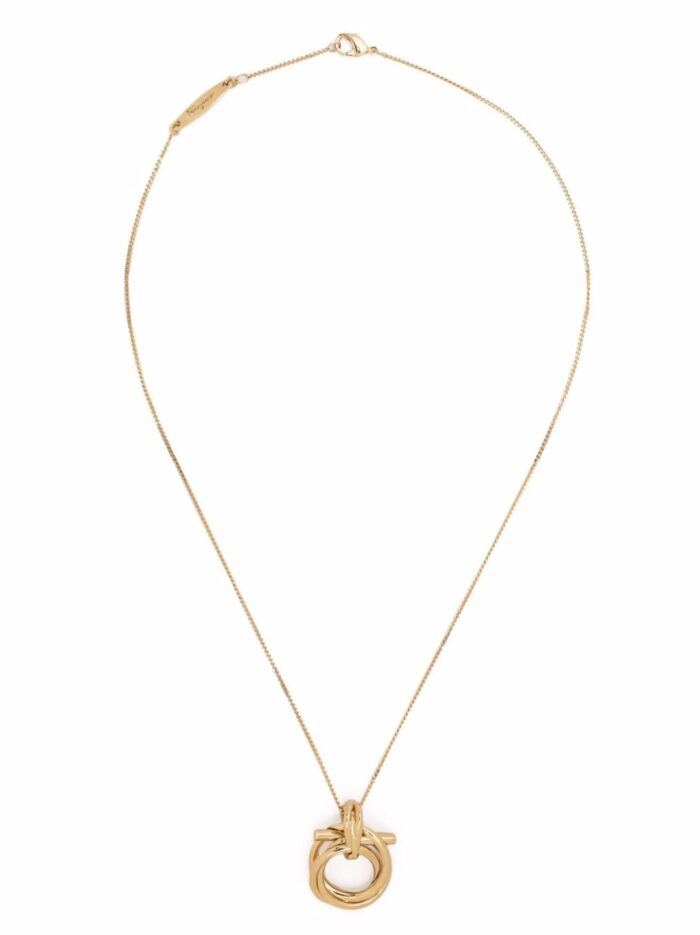 ferragamo 'gancini torchon' necklace Ferragamo 'Gancini Torchon' Necklace