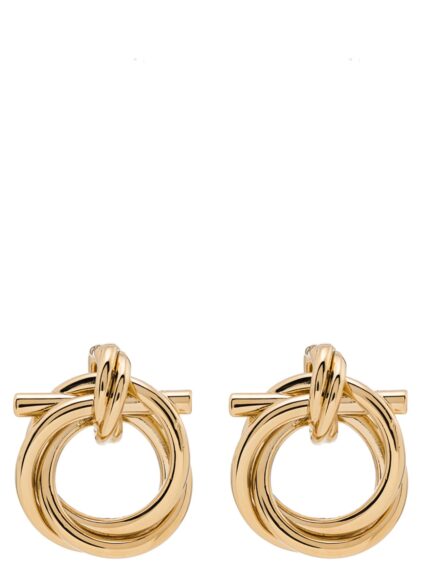 Ferragamo 'Gancini Torchon (S)' Earrings