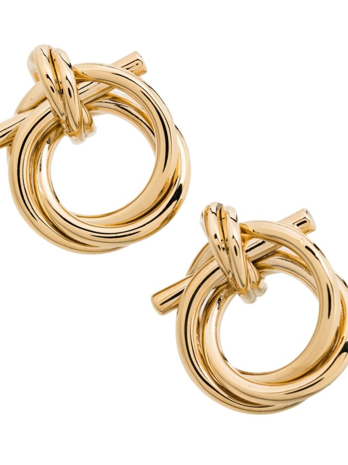 Ferragamo 'Gancini Torchon (S)' Earrings