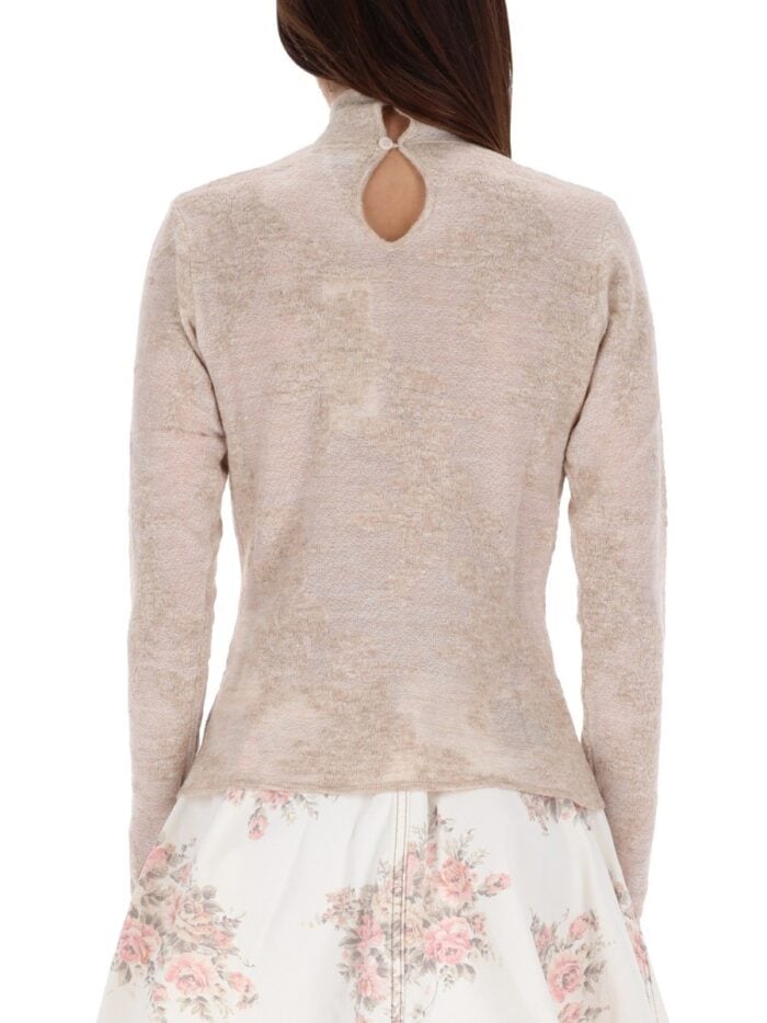 GANNI ALPACA BLEND SWEATER