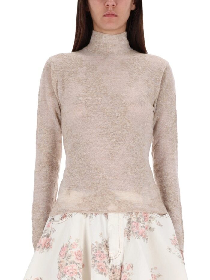 GANNI ALPACA BLEND SWEATER