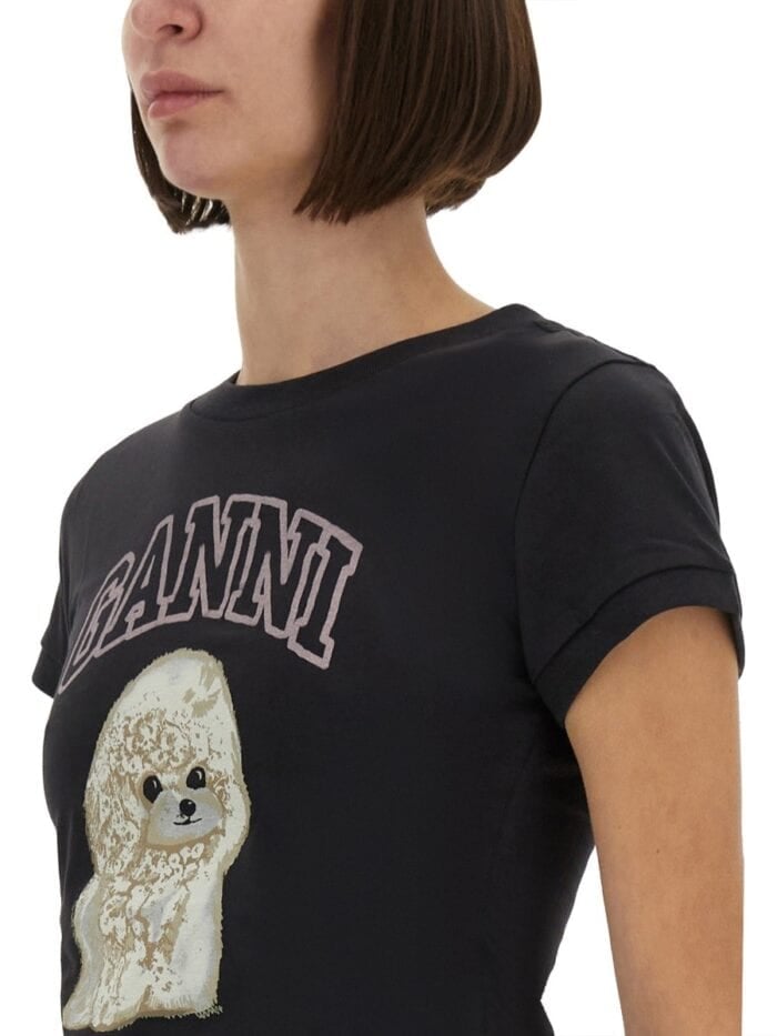 GANNI BABY FIT T-SHIRT