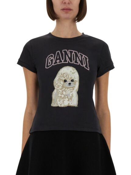 GANNI BABY FIT T-SHIRT