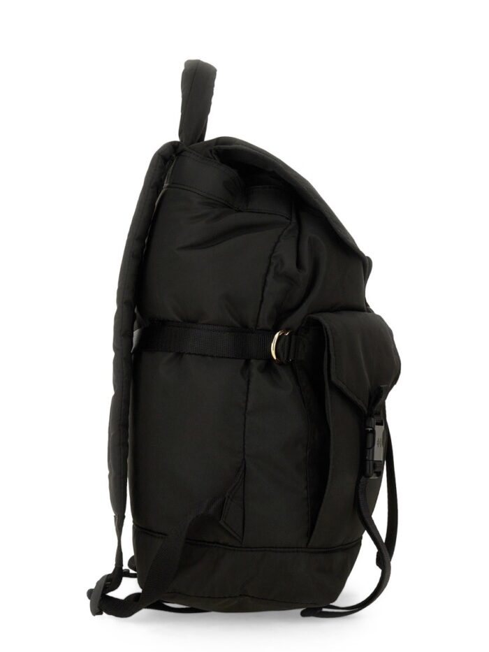 GANNI BACKPACK WITH LOGO