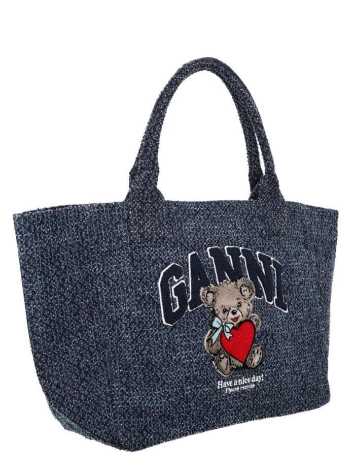 GANNI BAG "TRAPEZE BEAR" MEDIUM
