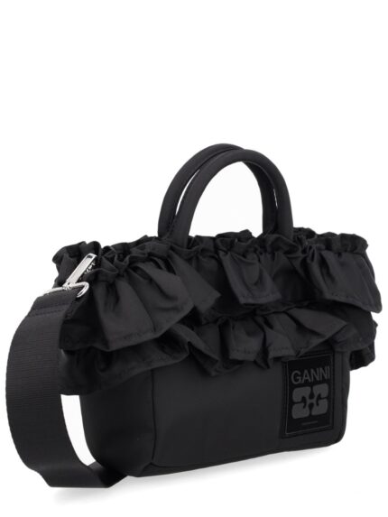GANNI BAG WITH LOGO