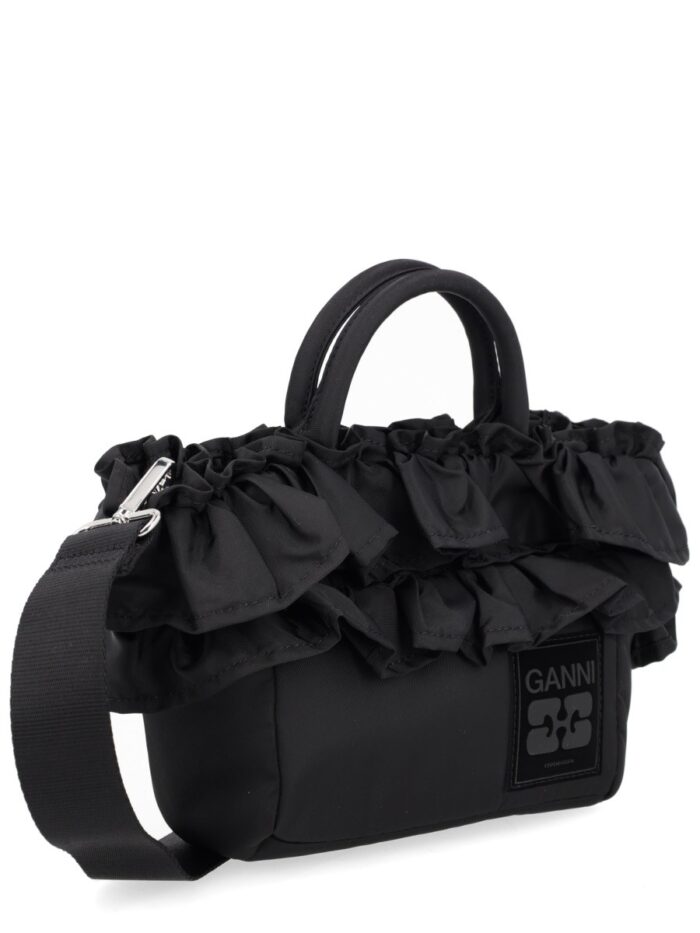 GANNI BAG WITH LOGO