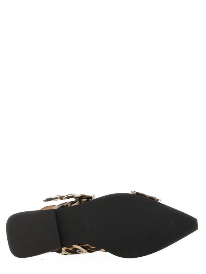 GANNI BALLERINA CON FIBBIA