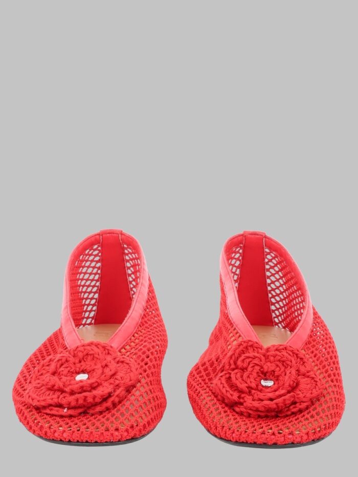 ganni ballerina "jenny" in mesh GANNI BALLERINA "JENNY" IN MESH