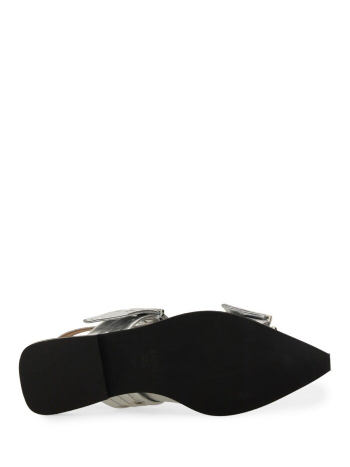GANNI BALLERINA WITH BUCKLE