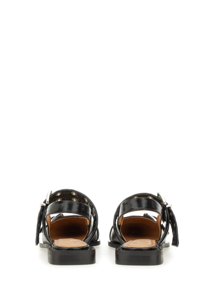 GANNI BALLERINA WITH BUCKLE