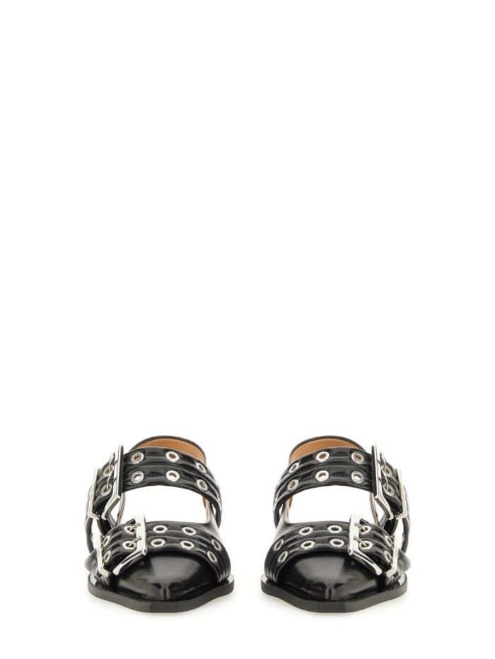 GANNI BALLERINA WITH BUCKLE