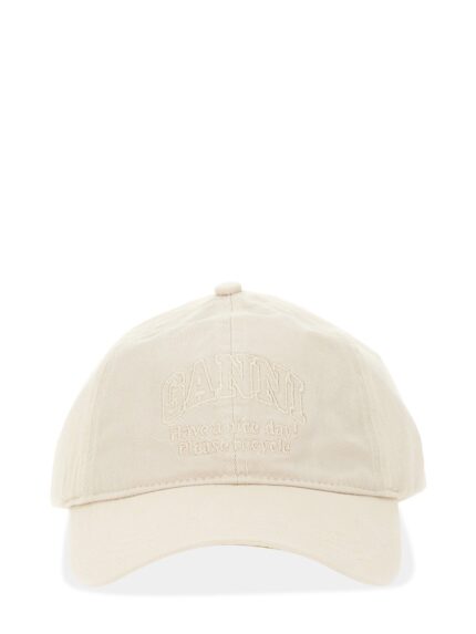 GANNI BASEBALL CAP