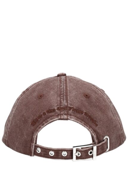 GANNI BASEBALL CAP WITH LOGO