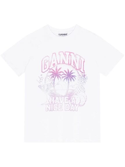 GANNI Basic Jersey T-shirt