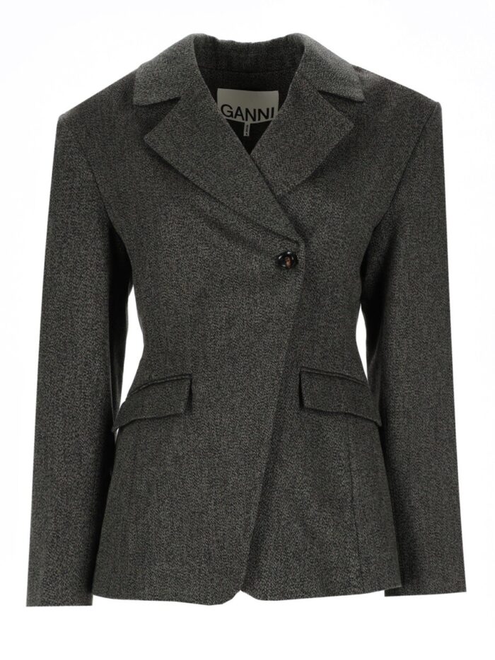 ganni blazer "mouline" GANNI BLAZER "MOULINE"