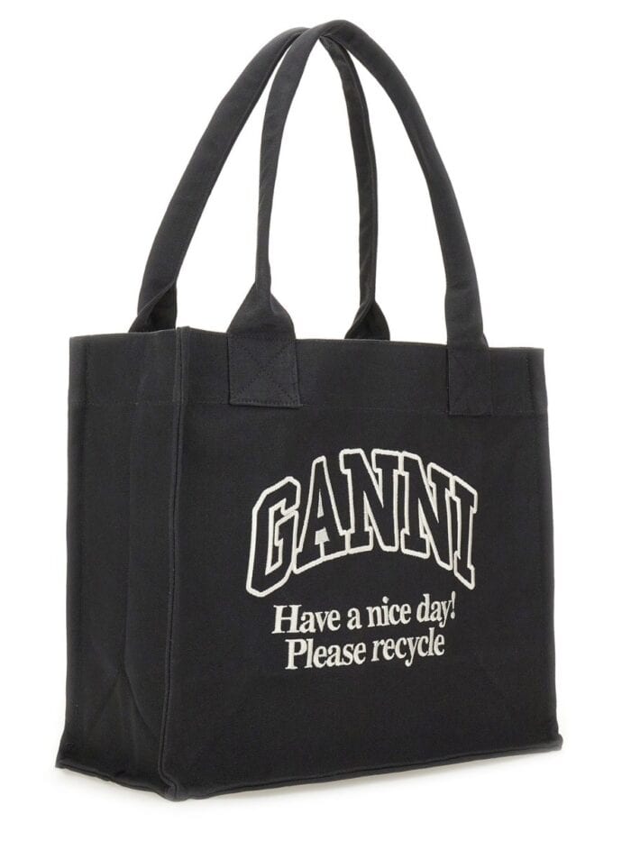 GANNI BORSA TOTE LARGE