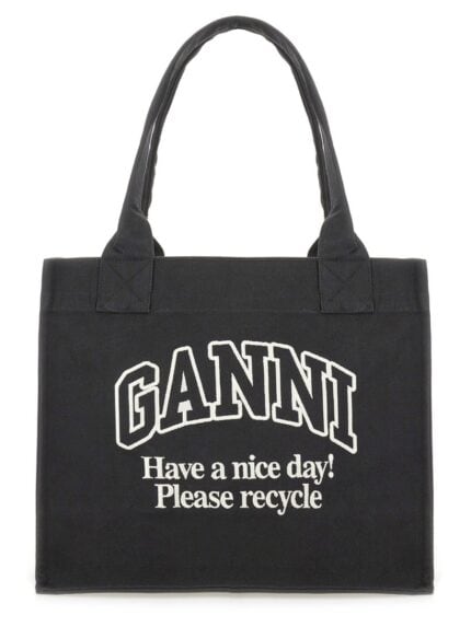 GANNI BORSA TOTE LARGE