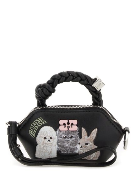 GANNI BOU NANO "ANIMALS" BAG