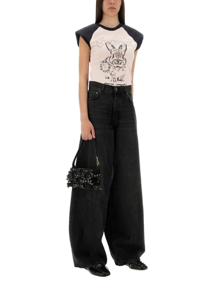 GANNI "BUNNY" T-SHIRT
