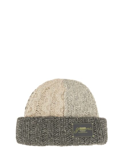 GANNI CAP WITH LOGO