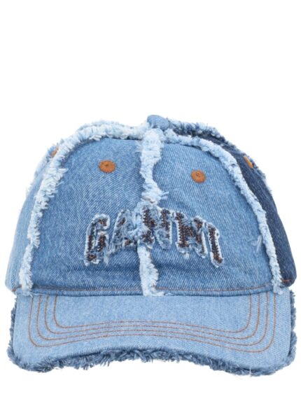 GANNI CAPPELLO IN DENIM PATCHWORK