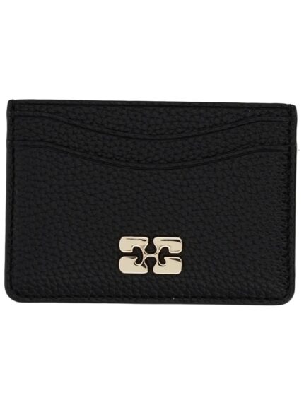 GANNI CARD HOLDER WITH LOGO