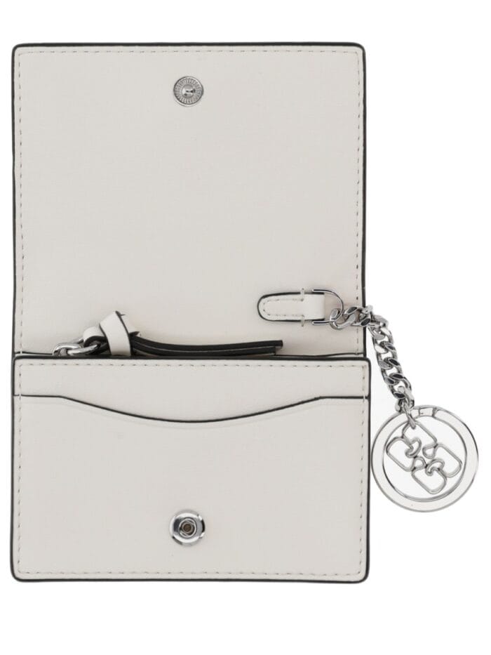 ganni card wallet with charm GANNI CARD WALLET WITH CHARM