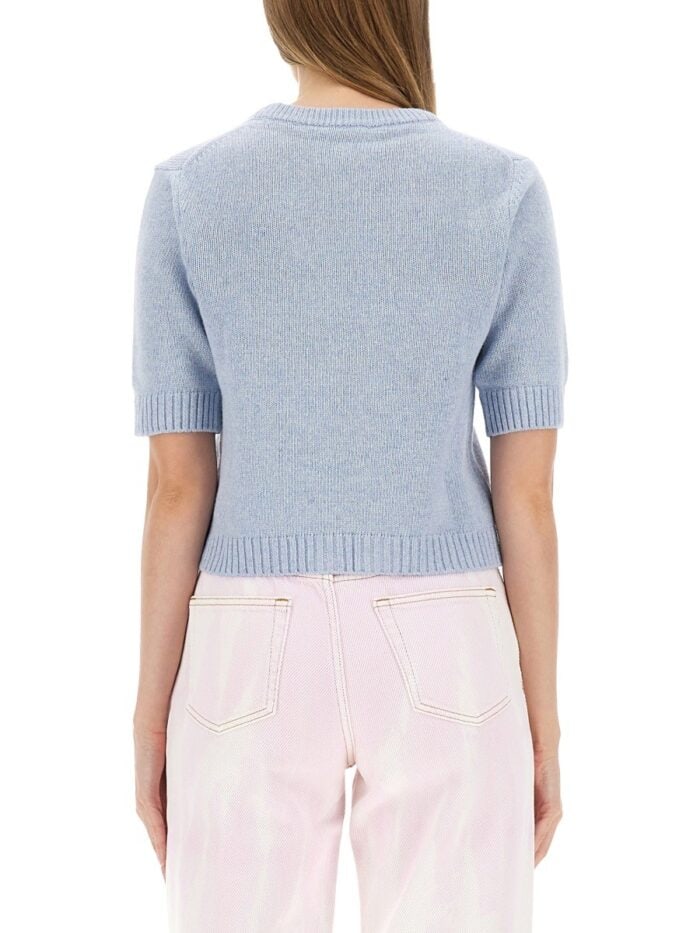 GANNI CARDIGAN WITH BOWS
