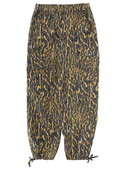 GANNI CARGO PANTS "LEOPARD"