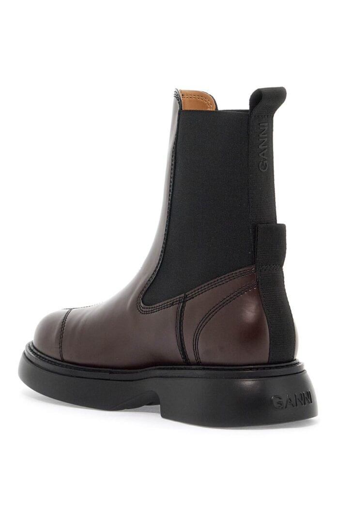 GANNI Chelsea Everyday Mid Ankle Boots