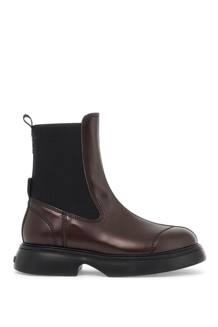 GANNI Chelsea Everyday Mid Ankle Boots